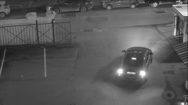 7. LTV-TCDM1-6210L-V, пример ночной уличной съемки при f=12мм смотреть онлайн