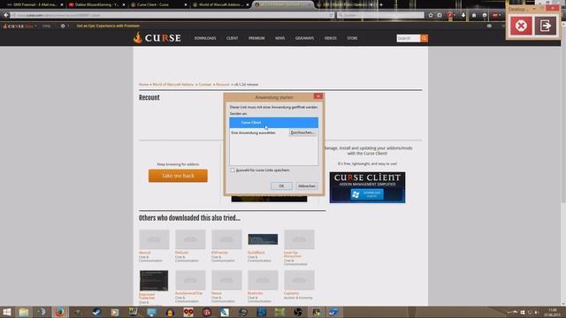 CURSE CLIENT | Installieren und Nutzten | WoW | 1080P @ 60FPS TUTORIAL смотреть онлайн