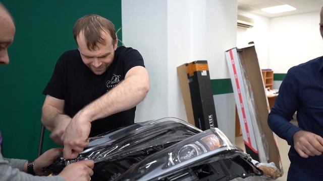 Секрет идеальной оклейки Lexus ES | Тонкости работы с пленкой Inozetek смотреть онлайн