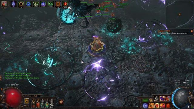 PoE 3.20 Sanctum - Uber Eater (Poison SRS Champion) смотреть онлайн