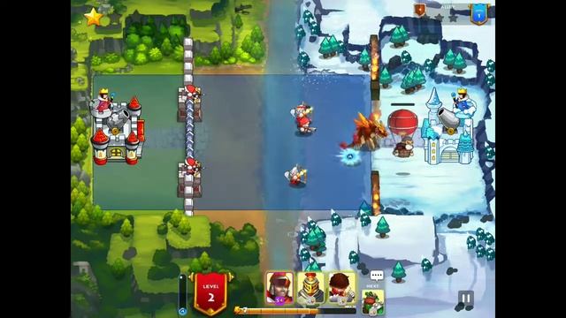 King Rivals: War Clash — The frozen island смотреть онлайн