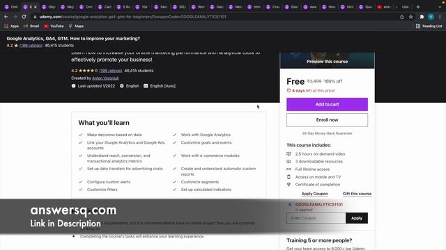 Udemy Free Courses with Free Certificate | Udemy Coupon Code 2022 смотреть онлайн