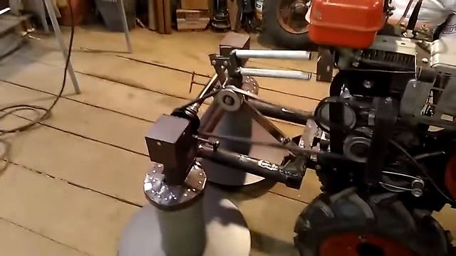 Роторная косилка своими руками. смотреть онлайн