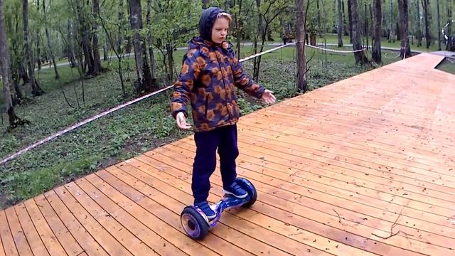 Как научиться кататься на гироскутере. Обучение.