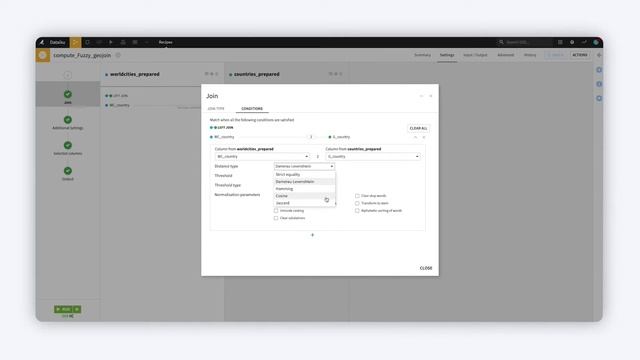 Dataiku DSS Feature: Fuzzy Joins смотреть онлайн