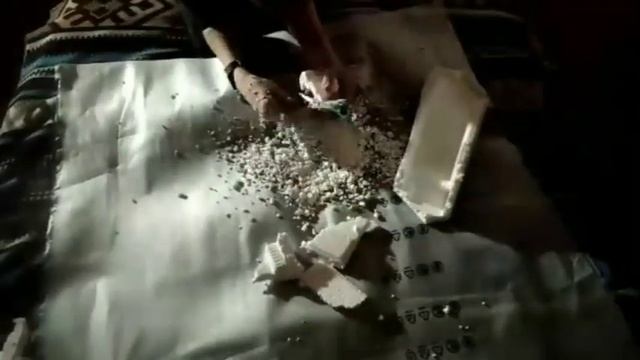 Искусственный снег из пенопласта!!!" Часть 1" смотреть онлайн