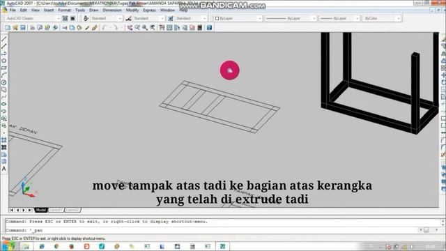 TUTORIAL MEMBUAT KERANGKA SORTING MACHINE 3D DENGAN AUTOCAD 2007 смотреть онлайн