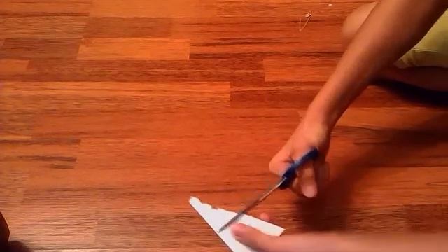 ♥МК #1: Простая снежинка из бумаги/оригами смотреть онлайн