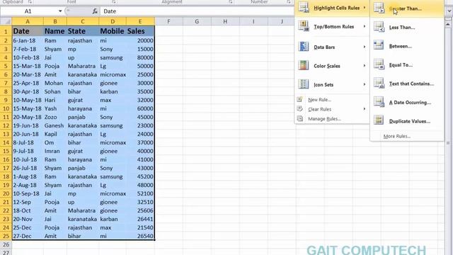 warp text, merge &center,conditional formating in excel 2007 2010 2013 2016 смотреть онлайн