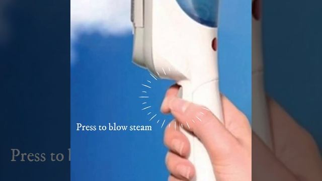 Portable Iron Wrinkles Travel Steamer for Clothes TOBI смотреть онлайн