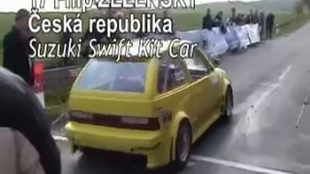 Onboard Suzuki Swift Kit Car - Nasedlovice 2008 - KWBT смотреть онлайн
