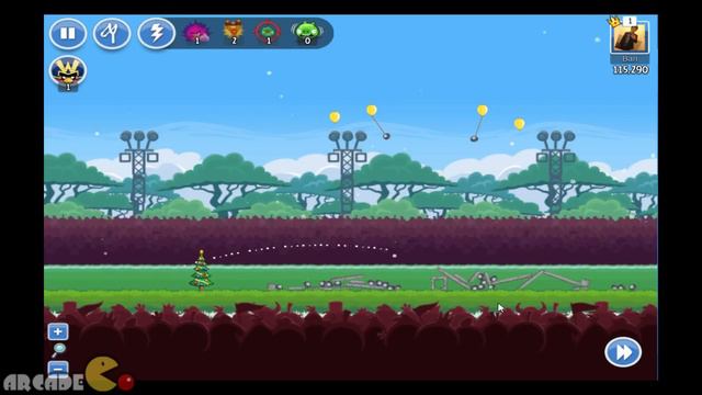 Angry Birds Friends: PIGMANIA Facebook Weekly Tournament 10/6 3 Stars Walkthrough смотреть онлайн