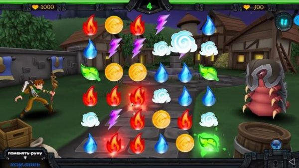 Spellfall - Puzzle Adventure???геймплей игры HD ᴴᴰ