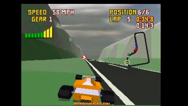 CHECKERED FLAG (Atari Jaguar Gameplay Sample) смотреть онлайн