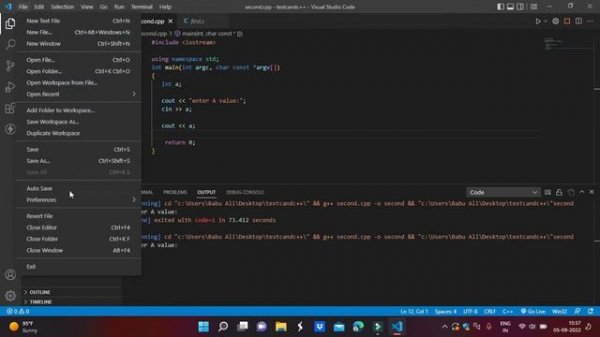 User Input in VS Code with Code Runner! | not taking user input in visual studio code fixed problem