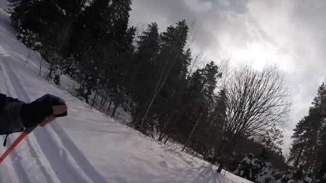 [Группа Дмитриева] - Лыжный поход 91км - Театральная смотреть онлайн