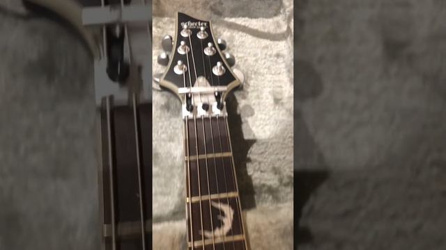 Schecter Damien Platinum 6 FR - Satin Black (MIK) electric guitar смотреть онлайн