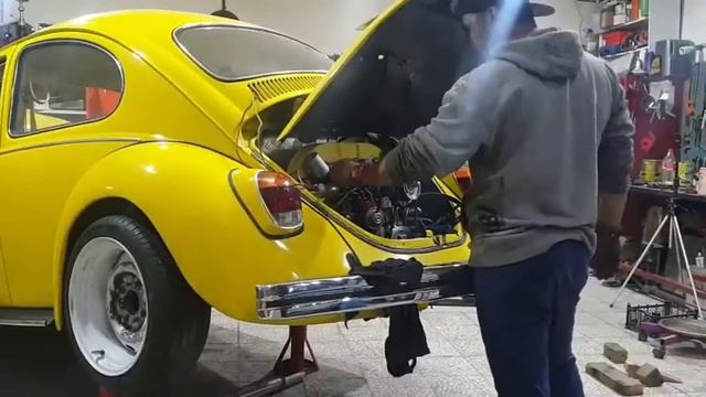 Suspension of installation for volkswagen beetle 1969 #Suspension #Volkswagen #restoration смотреть онлайн