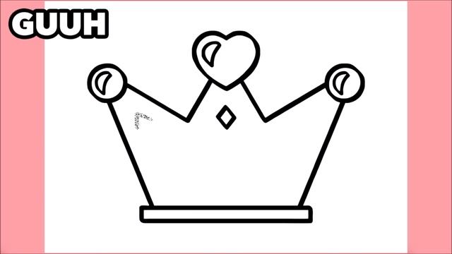 HOW TO DRAW A CUTE CROWN смотреть онлайн