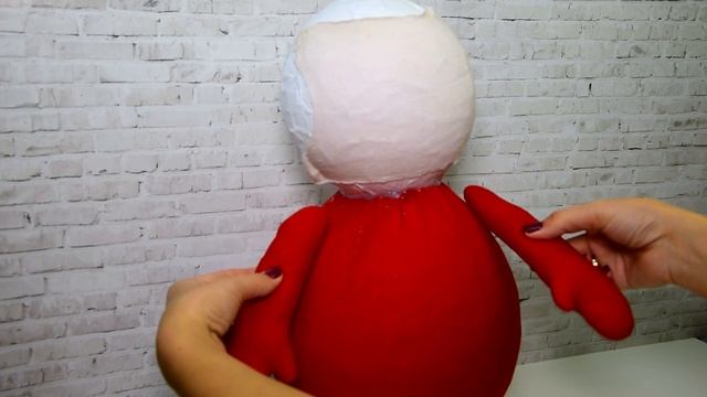 Шикарный ДЕД МОРОЗ из бумаги своими руками! смотреть онлайн