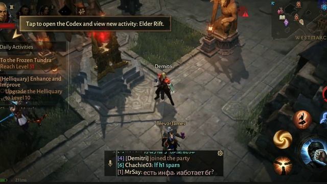 Diablo Immortal - Monk lv50 Gameplay Challenge Rift & Elder Rift смотреть онлайн