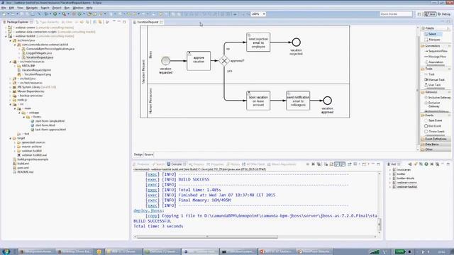 Camunda BPM 7.2 Tasklist und Javascript Forms SDK Deutsch смотреть онлайн