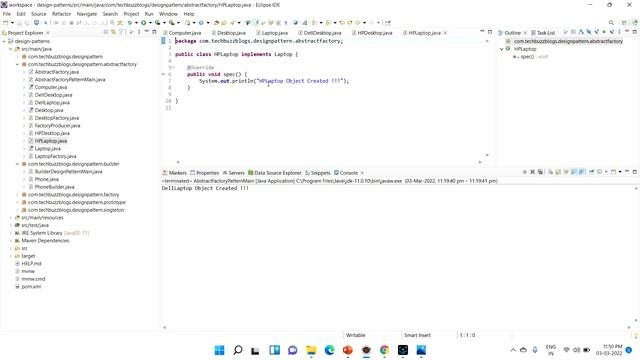 Design Pattern - Abstract Factory Design Pattern | TECH BUZZ BLOGS смотреть онлайн