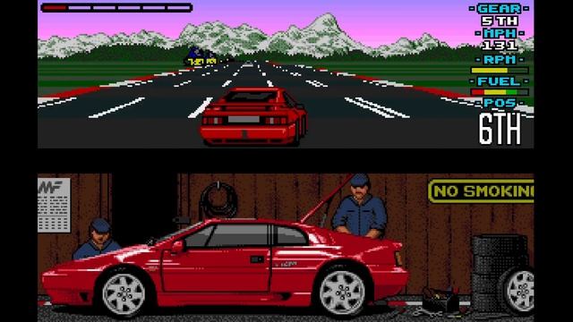 [Amiga] Lotus Esprit Turbo Challenge - Longplay 2/2 смотреть онлайн