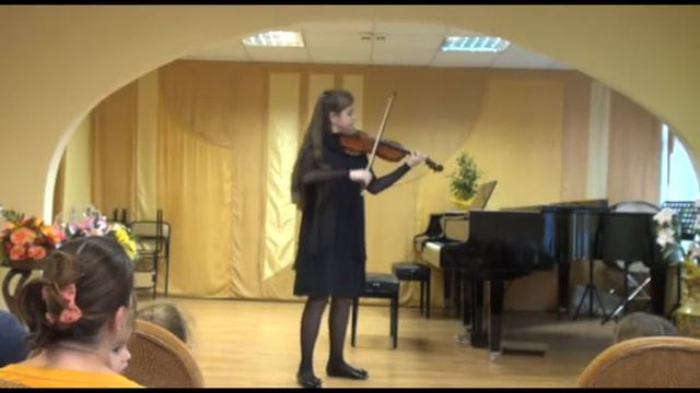 Rybkina Sofia, 13 years old. Johann Sebastian Bach смотреть онлайн