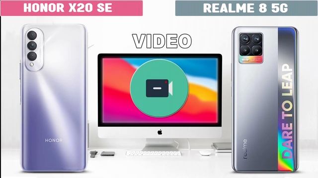 Honor X20 SE vs Realme 8 | Processor | Camera | pubg | antutu | comparison смотреть онлайн