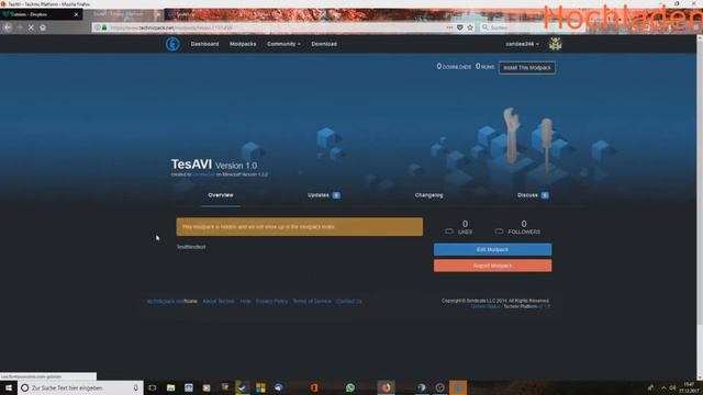[Minecraft]Technic Launcher 2.0 Modpack Erstellen,Verpacken,Hochladen und DEBUGGEN смотреть онлайн