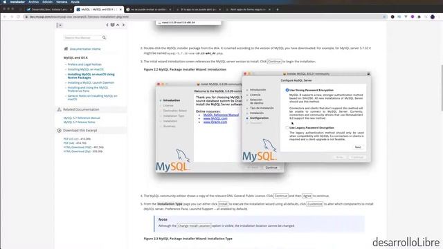 〽️ 3 - Instalar y configurar MySQL en MacOs | EN 6 MINUTOS смотреть онлайн
