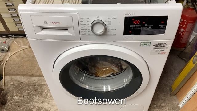 Bosch Varioperfect test wash fail: do you know what's wrong? смотреть онлайн