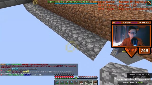 🔴LIVE MAX 2H! - WBIJAJ GRAMY W MINECRAFT SKYBLOCK NA SERWERZE LJAYMC смотреть онлайн