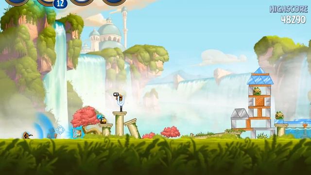 Angry Birds Star Wars 2 Treasure Map B1-6 Naboo Invasion смотреть онлайн