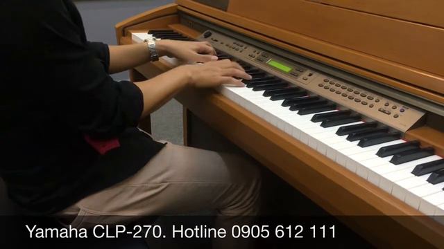 Piano Yamaha CLP-270 смотреть онлайн