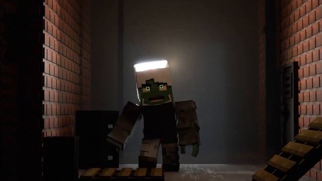 Нежить (Короткий майнкрафт Анимация) @JackLooney смотреть онлайн