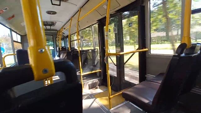 поездка на автобусе МАЗ 203.169 гос номер ( АН 8312-7) маршрут 415 смотреть онлайн