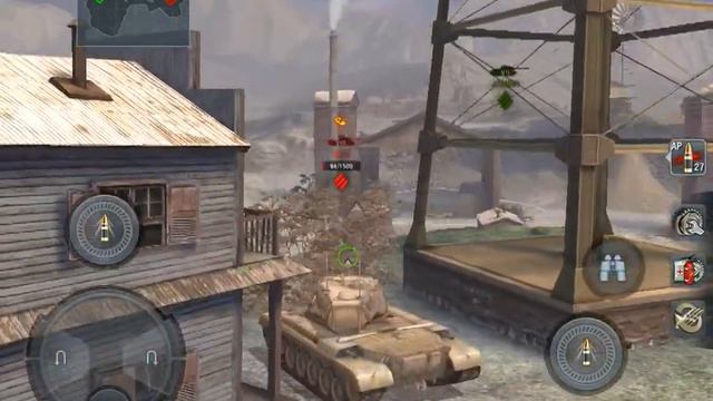 World of Tanks Blitz - M46 Patton Gameplay смотреть онлайн