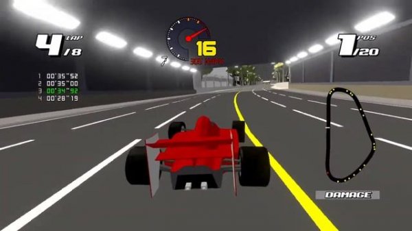 Formula Retro Racing (PS4) - City Loop (Expert)