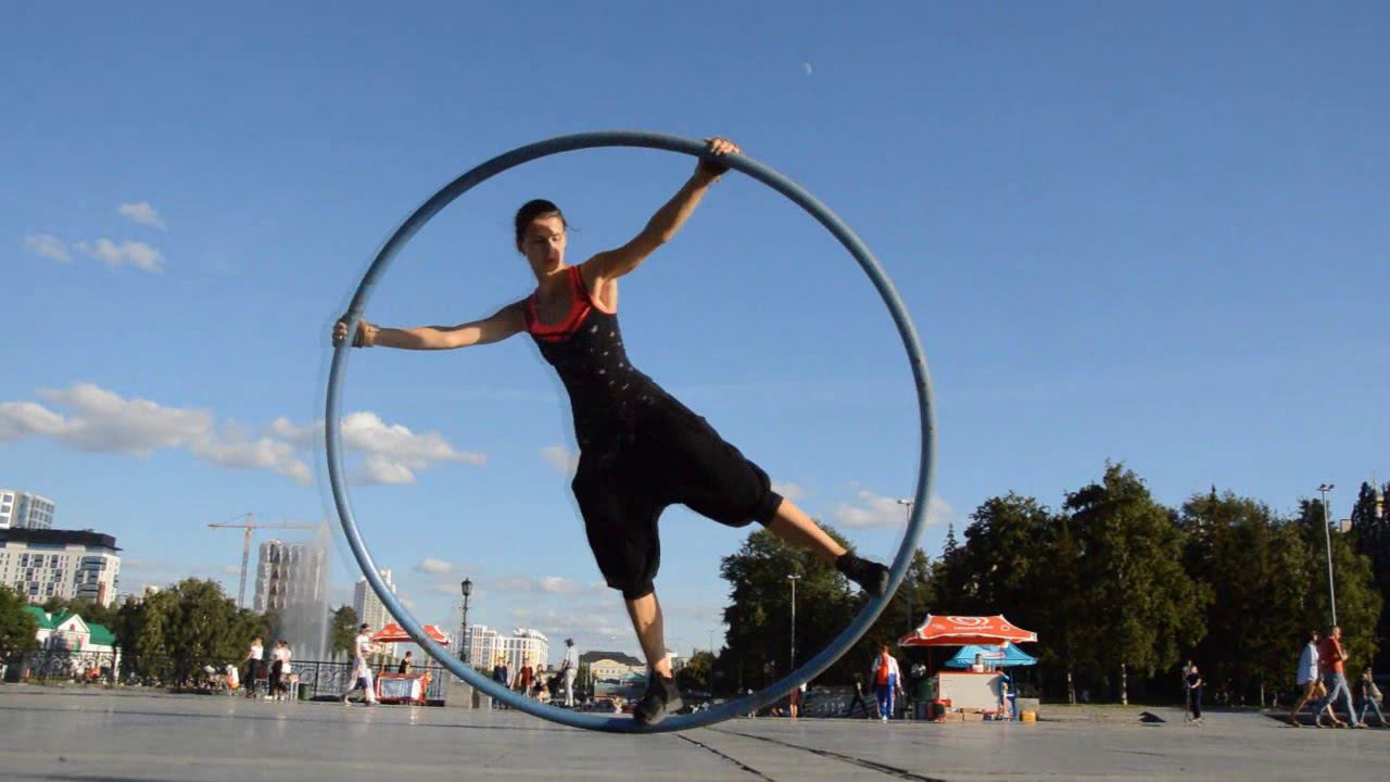 Наша тренировка с цирковым колесом смотреть онлайн