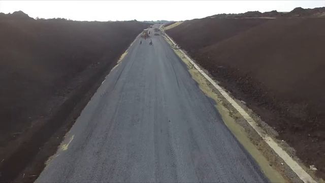 Разработка выемки на ПК889 - ПК897 (Обход Украины)