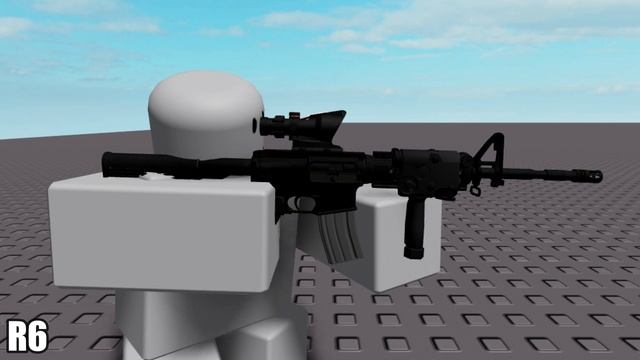 Roblox | Moon animator - The difference between R15 and R6 animations смотреть онлайн