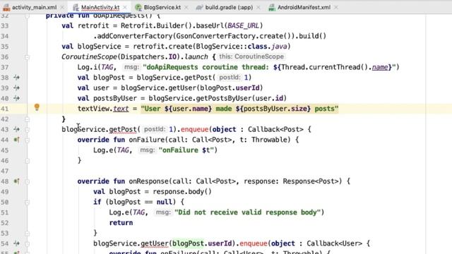 Kotlin Coroutines: Getting Started in Android - Beginner Tutorial смотреть онлайн
