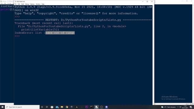 Beginner Python 3.9 Course: Lists (#07) смотреть онлайн