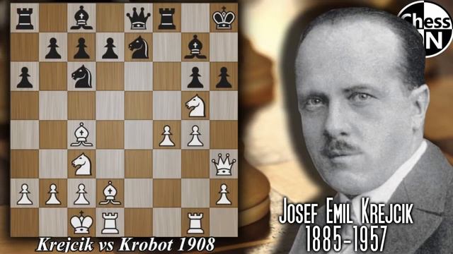Game of the Day! Krejcik vs Krobot 1908 смотреть онлайн