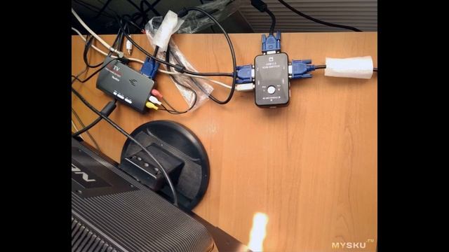 USB KVM Switch BOX (USB 2.0, VGA USB 1920*1440) | #Обзор