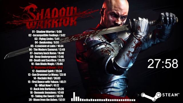 Shadow Warrior OST | 2013 | PC - Complete Soundtrack In One Video