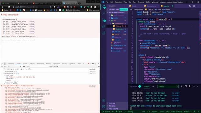 React Basics: Restaurant Review App смотреть онлайн