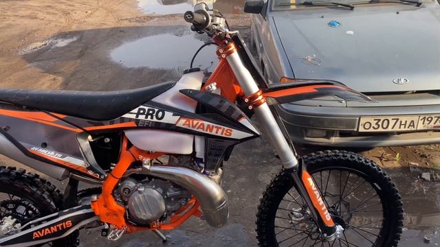 Первый полноценный тест мотоцикла Avantis Enduro 250 2t в г. Воронеже